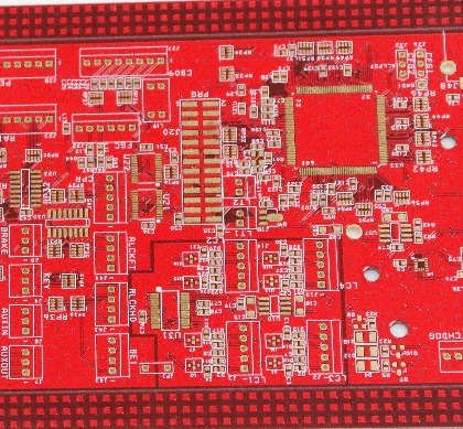 6层绿油埋盲孔PCB板