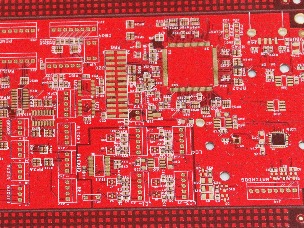 6层绿油埋盲孔PCB板