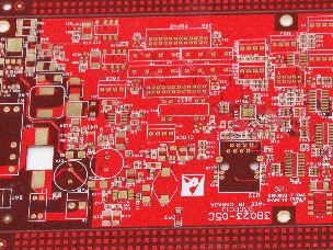 6层绿油埋盲孔PCB板